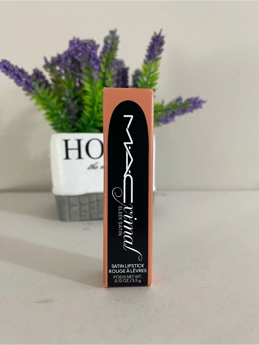 MAC MACximal Sleek Satin Lipstick FLESHPOT 836 - Full Size New in Box